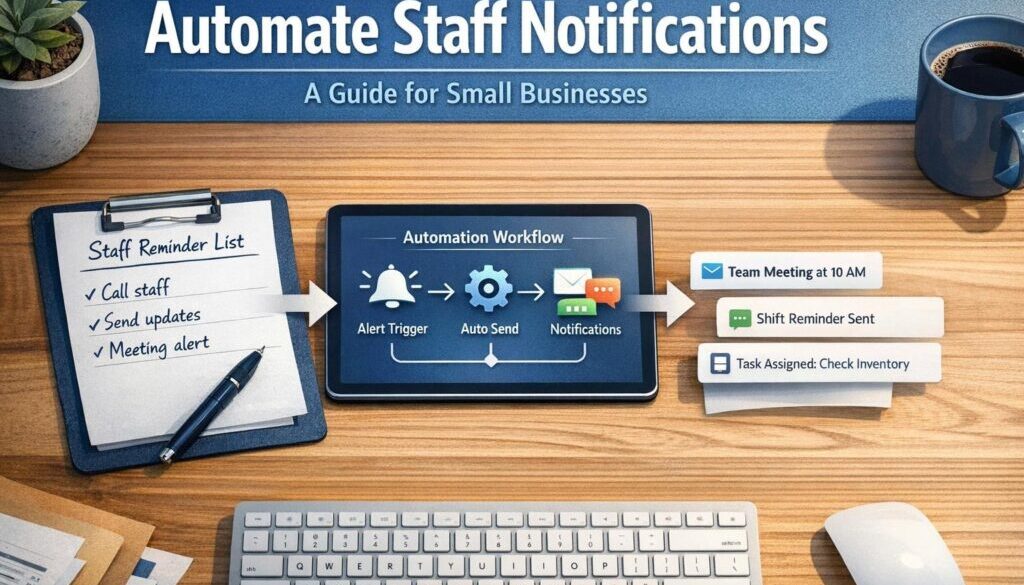 automate staff notifications