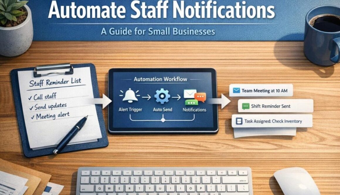 automate staff notifications