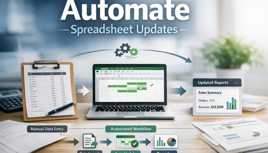 automate spreadsheet updates