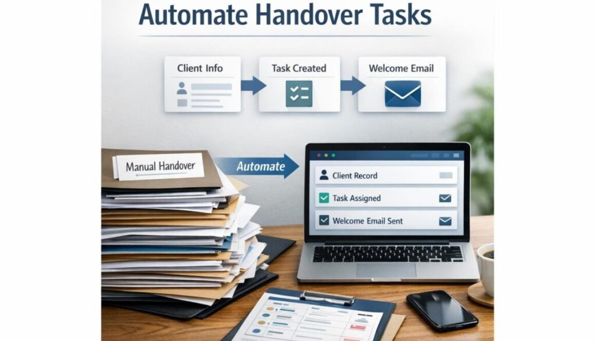 automate business handover tasks